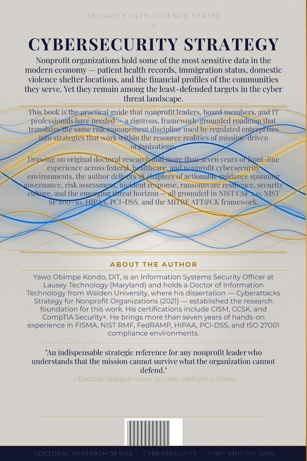 Cybersecurity Strategy and Risk Management Front cover